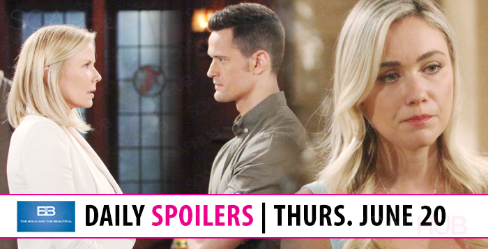 The Bold and the Beautiful Spoilers Thursday