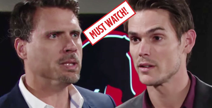The Young and the Restless Nick and Adam June 12, 2019