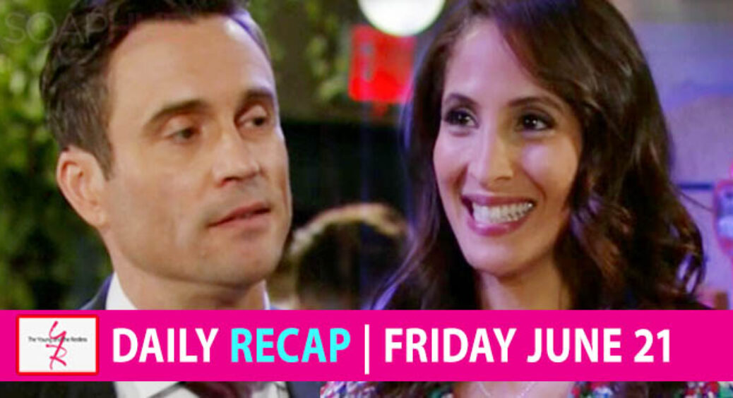 The Young and the Restless Recap, Friday, June 21: Oh, What A Night