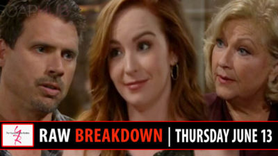 The Young and the Restless Spoilers Raw Breakdown, Thursday, June 13