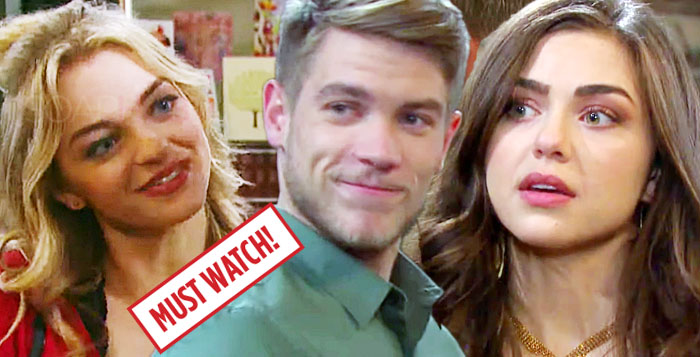 Days of Our Lives Claire, Tripp and Ciara July 2, 2019