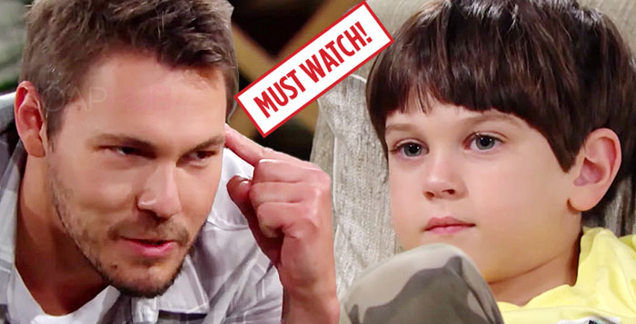 The Bold and the Beautiful Liam and Douglas July 31, 2019