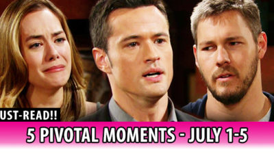 The Bold and the Beautiful: 5 Pivotal Moments From The Week Of July 1 – 5