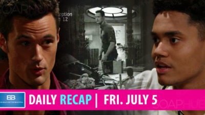 The Bold and the Beautiful Recap, Friday, July 5: Xander Got Dirt On Thomas