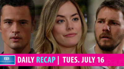 The Bold and the Beautiful Recap, Tuesday, July 16: I’m Getting Married…Tomorrow