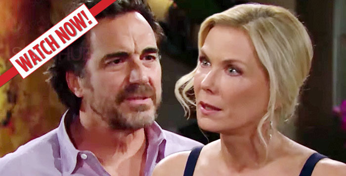 See It Again: Ridge and Brooke Argue About Hope and Thomas