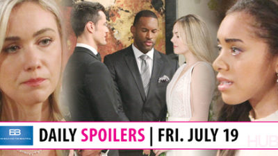 The Bold and the Beautiful Spoilers, Friday, July 19: A Wedding To Remember