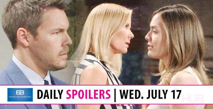 The Bold And The Beautiful Spoilers Wednesday, July 17: Reflections, Rage