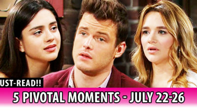 The Young and the Restless: 5 Pivotal Moments From The Week Of July 22 – 26