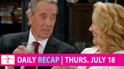 The Young and the Restless Recap, Friday, July 19: The Newman Dinner