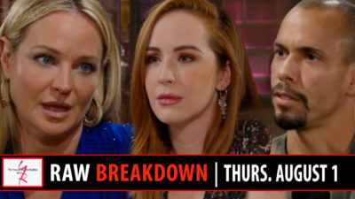 The Young and the Restless Spoilers Raw Breakdown: Thursday, August 1