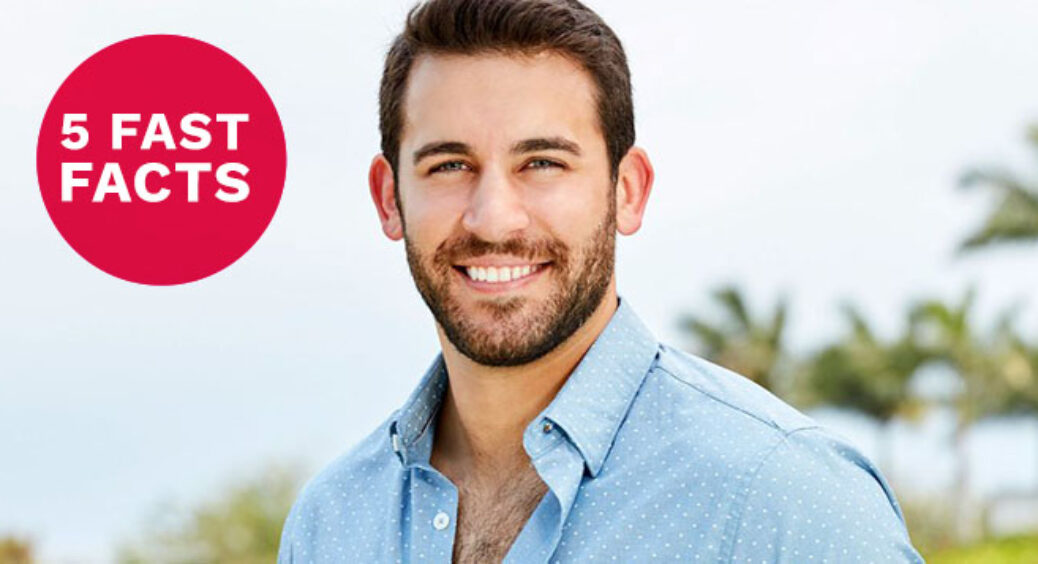 Five Fast Facts About Bachelor In Paradise Star Derek Peth