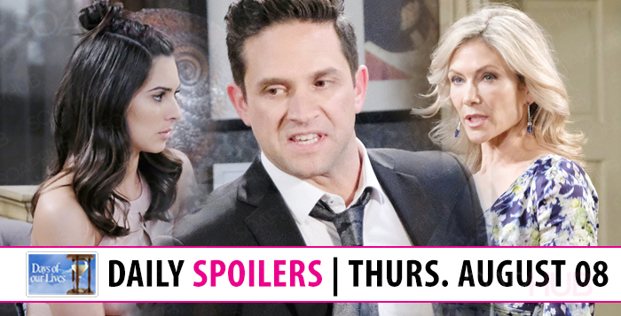 Days of our Lives spoilers Thursday August 8, 2019