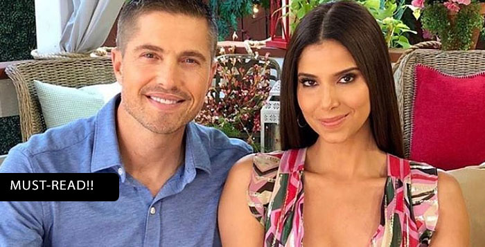 Eric Winter and Roselyn Sanchez August 16, 2019
