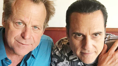 Maurice Benard Helps BFF Kin Shriner Celebrate GH Anniversary