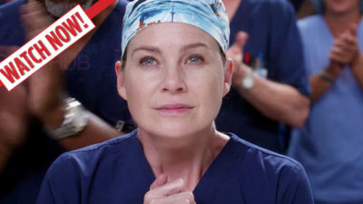 Grey’s Anatomy Flashback Video: Meredith Wins Harper Avery Award
