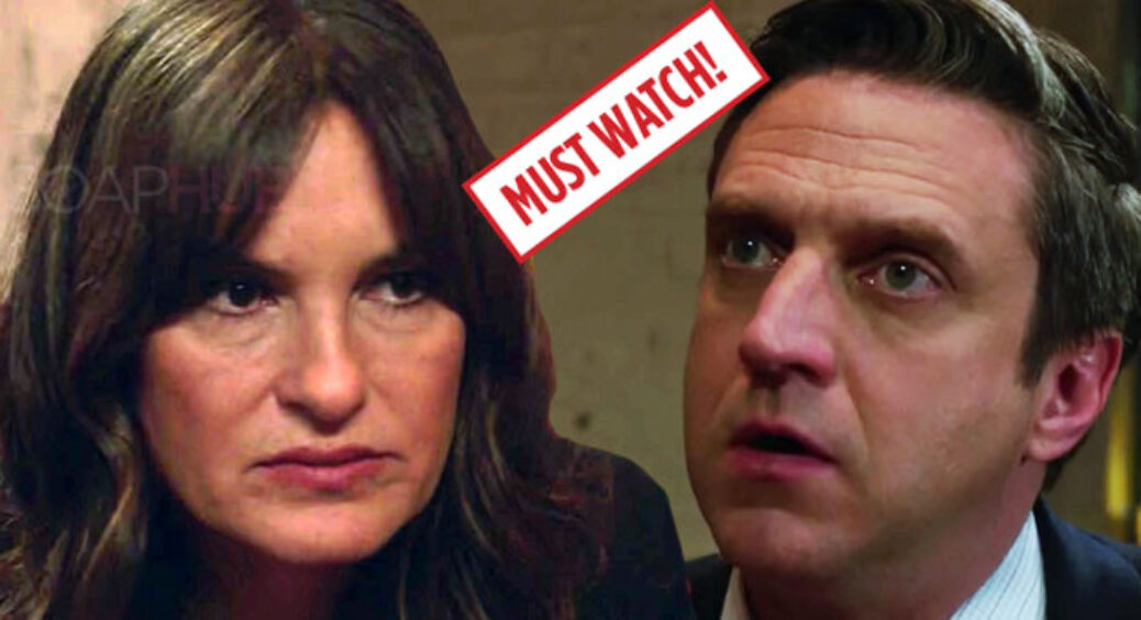 Law & Order: SVU Deleted Scene: Benson and Barba Have Dinner