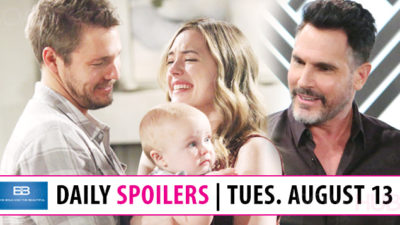 The Bold and the Beautiful Spoilers: Beth Meets Her Grandpa