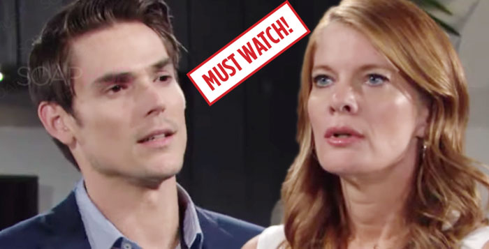 The Young and the Restless Adam and Phyllis August 13, 2019