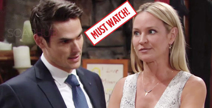 The Young and the Restless Adam and Sharon August 5, 2019