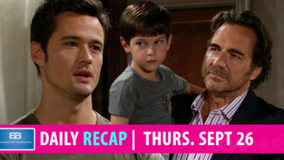 The Bold and the Beautiful Recap: Thomas Was Back and He’s Not Better