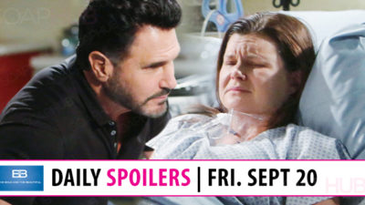 The Bold and the Beautiful Spoilers: Katie Falls Seriously Ill