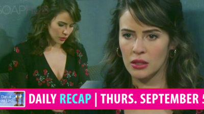 Days of our Lives Recap: Sarah Got Some Earth-Shattering News