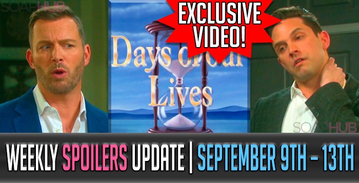Days of our Lives Spoilers, September 9-13, 2019