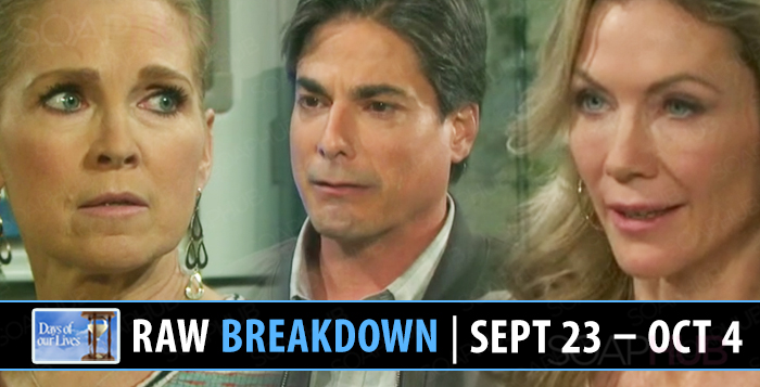 Days of our Lives Spoilers September 23 - October 3