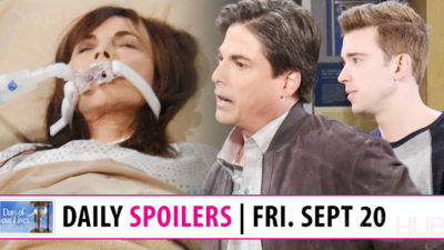 Days of Our Lives Spoilers: Lucas Returns to Salem