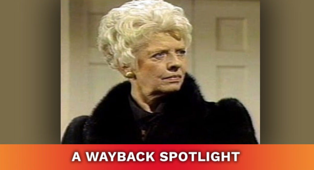 The Edge of Night Wayback: Remember Geraldine Whitney