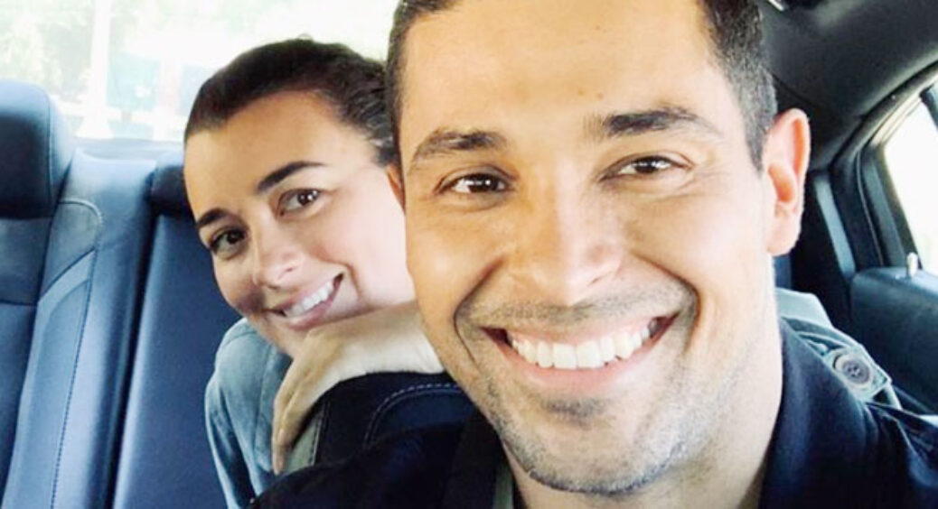 Wilmer Valderrama Reveals NCIS Backstage Pix With Cote de Pablo