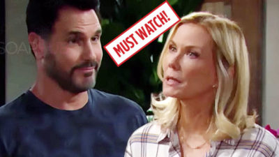See It Again: Brooke Confides In Bill About Ridge and Thomas