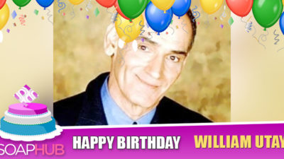 Days of Our Lives Favorite William Utay Celebrates His Birthday