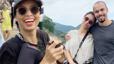 The Young and the Restless Stars Brytni Sarpy And Bryton James Share Trip To Japan