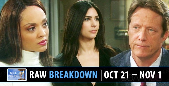 Days of our Lives spoilers October 21 - November 1