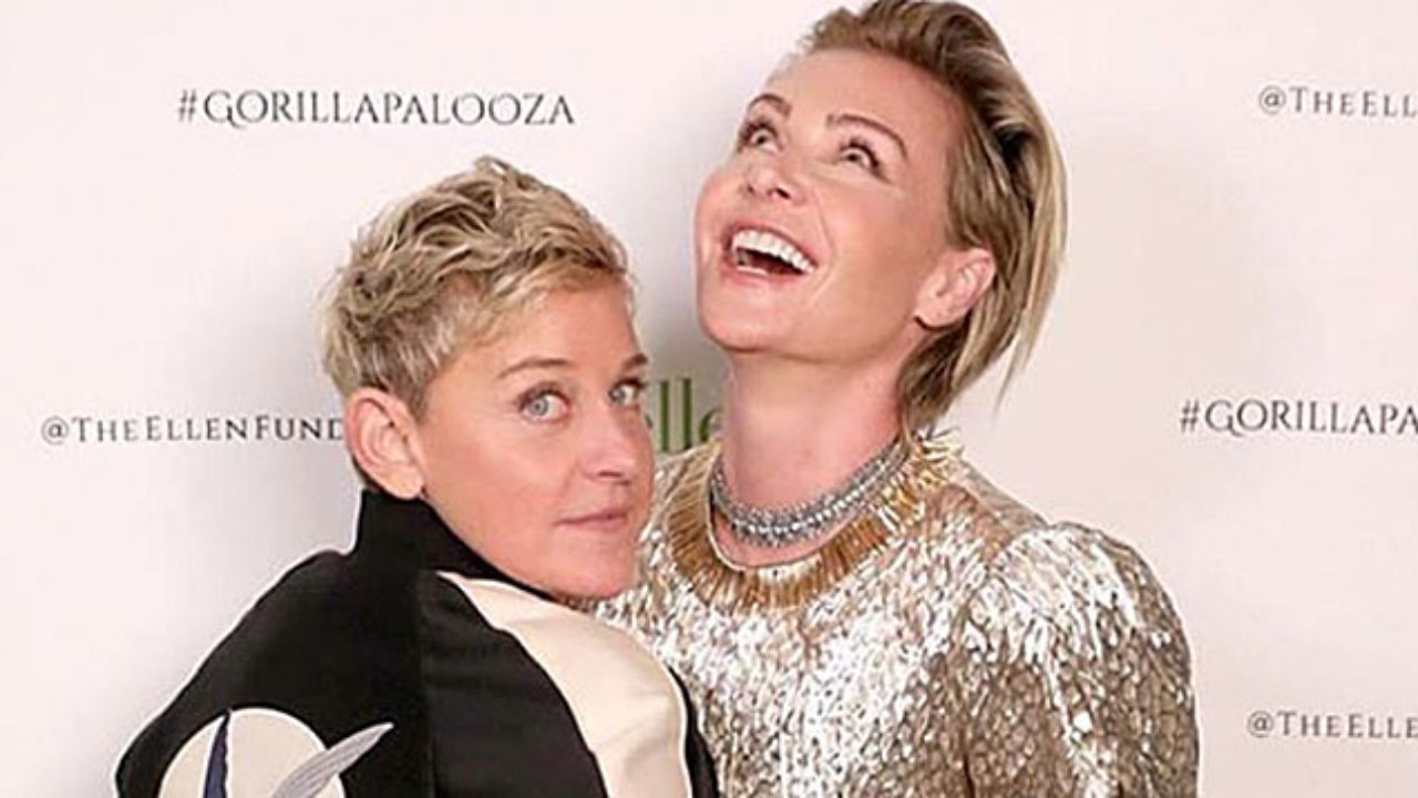 An Off-Beat Hairstyle Idea for Short-Haired Ladies, Courtesy of Portia de  Rossi | Glamour