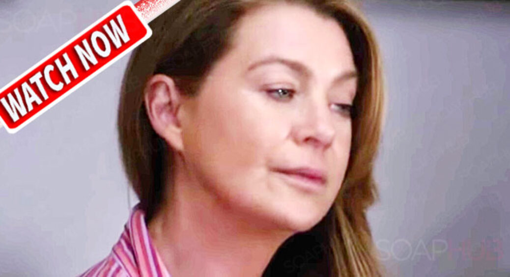 Grey’s Anatomy Video: Meredith’s Medical License In Jeopardy