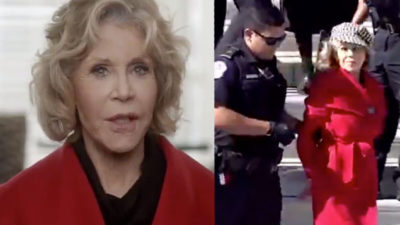 Jane Fonda Arrested For Protesting Climate Change in Washington D.C.