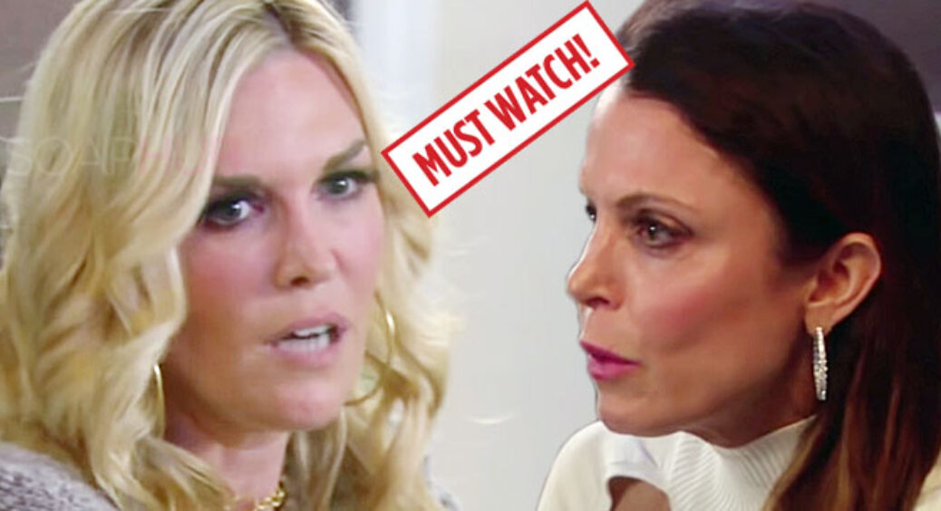 RHONY Catfight Video: Bethenny Frankel Embarrasses Tinsley