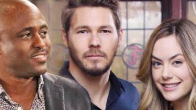 The Bold And The Beautiful Stars Scott Clifton And Annika Noelle Visit Let’s Make A Deal