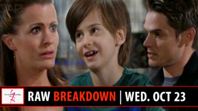 The Young and the Restless Spoilers Raw Breakdown: Connor Gets Everything He Wants