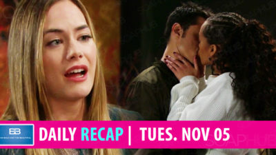 The Bold and the Beautiful Recap: A Scandal, A Proposal, and A Kiss
