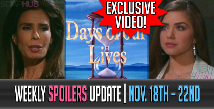 Days of our Lives Spoilers November 18-22