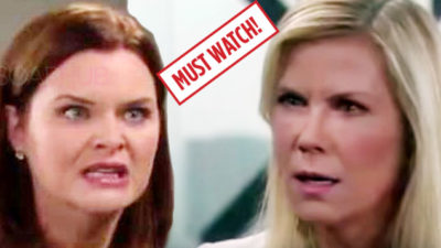 The Bold and the Beautiful Video Replay: Katie Gets Slapped By Brooke
