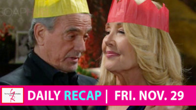 The Young and the Restless Recap: Thanksgiving With The Newmans