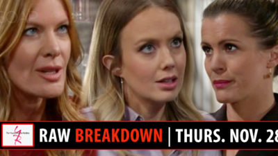 The Young and the Restless Spoilers Raw Breakdown: A Big Move and A Sad Goodbye