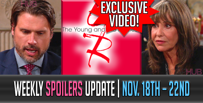 The Young and the Restless Spoilers November 18-22