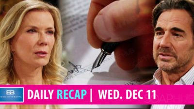 The Bold and the Beautiful Recap: Signed, Sealed, and (Almost) Delivered