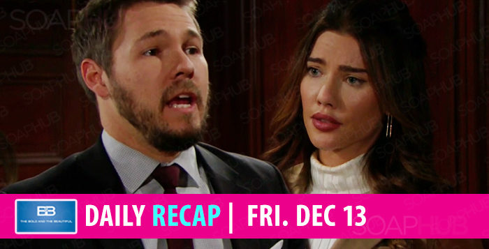 The Bold and the Beautiful Recap: Steffy and Liam Teamed Up